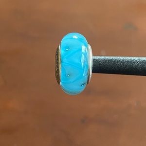 Pandora Blue Glass Charm